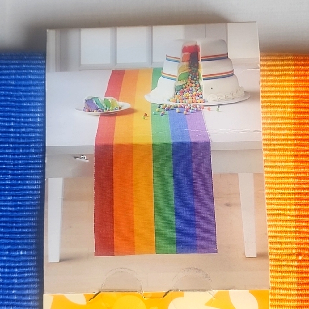 Celebrate Summer together table runner.